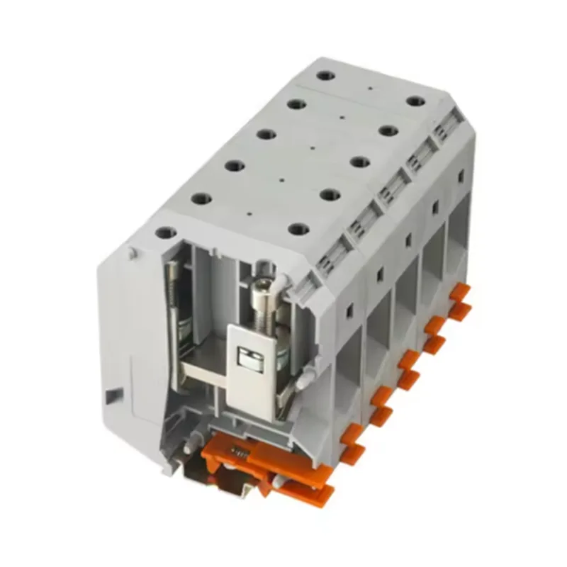 UK 50N Din Rail Terminal Block ແລະການປ່ຽນແປງໄປສູ່ການກະຈາຍພະລັງງານທີ່ຫນາແຫນ້ນ