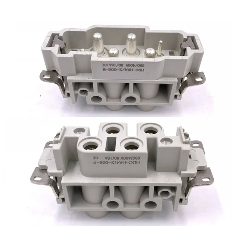 80A 4+2 Pin ໃສ່ຕົວເຊື່ອມຕໍ່ໜັກ