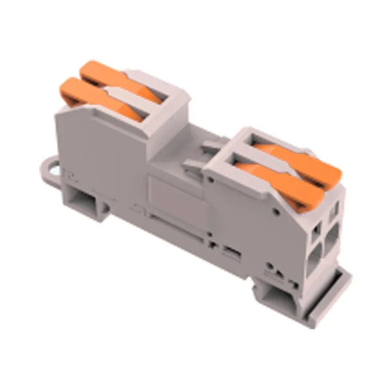 Multi-In Multi-Out M/F Din Rail Type Splicing Wire Connectors Quick